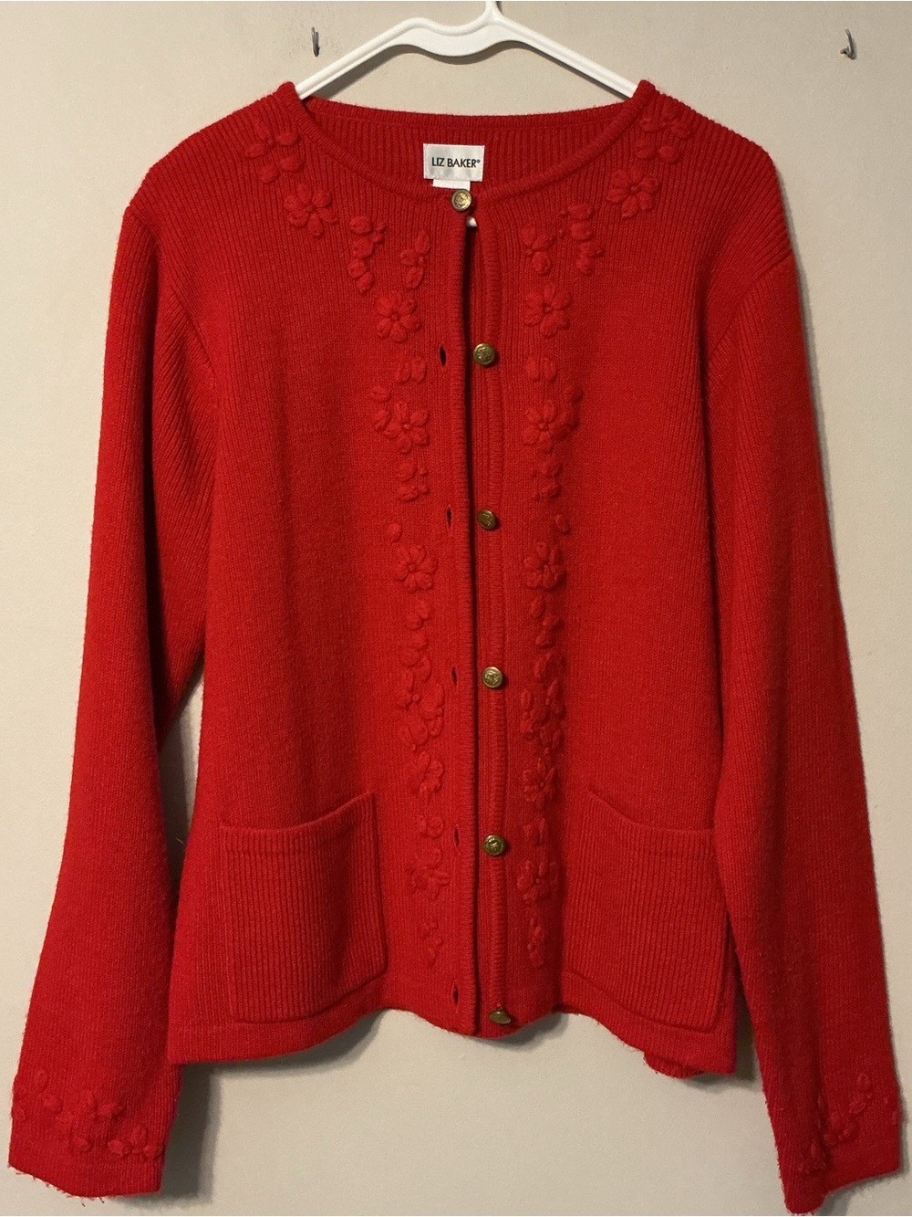 Liz Baker Embroidered Cardigan